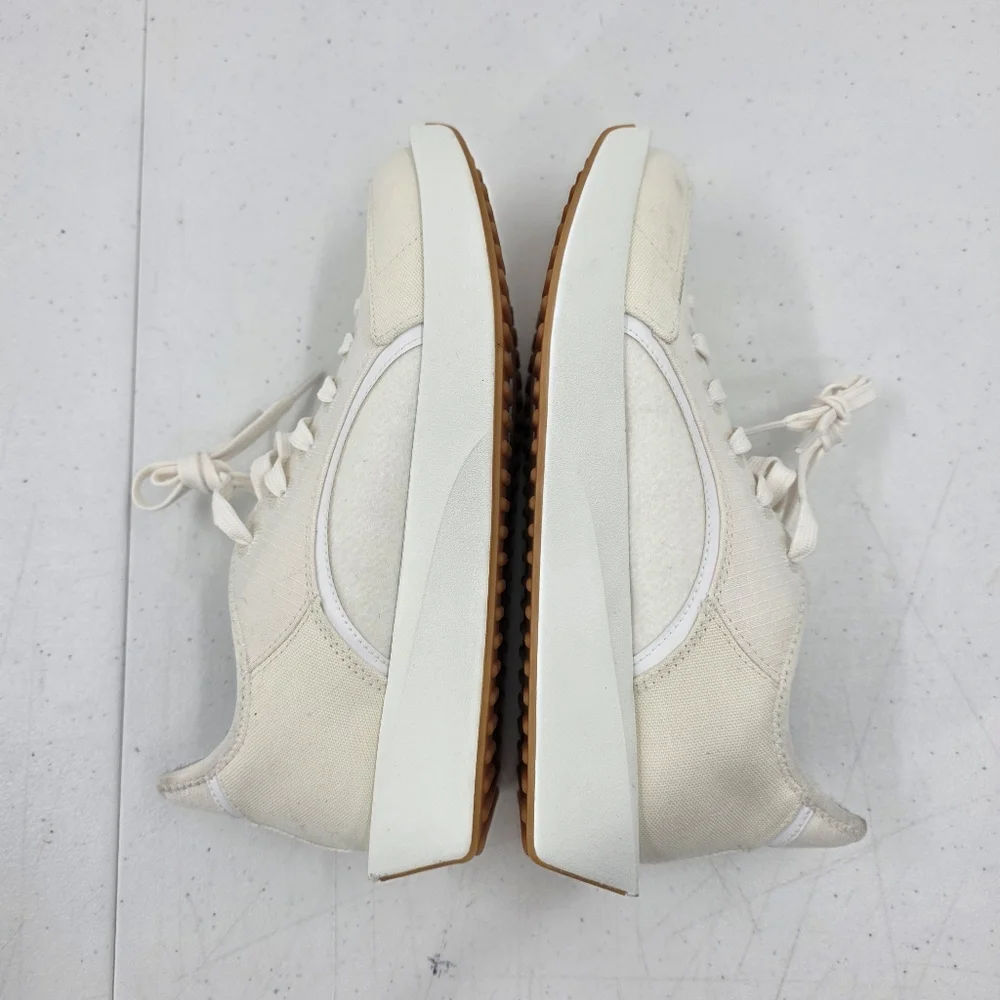 New Allbirds Riser Men's Size 8 Natural White Athletic Running‎ Walking Shoes.